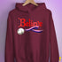 Believe Genderfluid Pride Jingle Bell Hoodie - Maroon